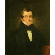 John Neagle Portrait of a man in coat oil on canvas